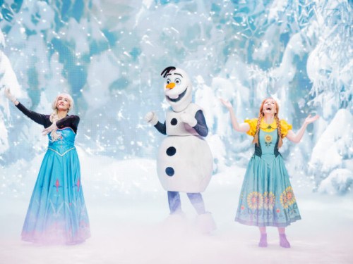 Et musikalsk show på isen